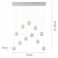 SCHÖNER WOHNEN-Kollektion Pendelleuchten|LED-Pendelleuchte Lini