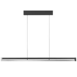 lumiCouture LED-Pendelleuchte Metall, /chrom