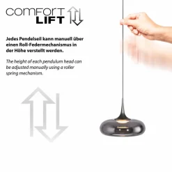 SCHÖNER WOHNEN-Kollektion LED-Pendelleuchte Posh
