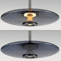 Neuhaus PURE LED-Pendelleuchte Pure E-Vitrum