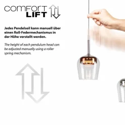 Clearance LED-Pendelleuchte Q-Kon Pendelleuchten