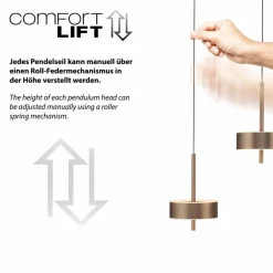 Q SMART HOME LIGHTS LED-Pendelleuchte Q-Rotate