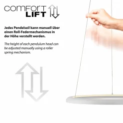SCHÖNER WOHNEN-Kollektion LED-Pendelleuchte Quillo