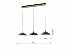 EGLO Pendelleuchten|LED-Pendelleuchte Roscoff