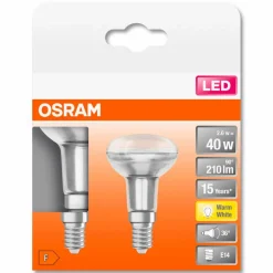Osram E14|LED-Reflektorlampe E14/2,6 Watt/Energie F