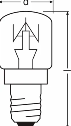 Osram E14|LED-Röhrenform E14/15 Watt/ Energie G