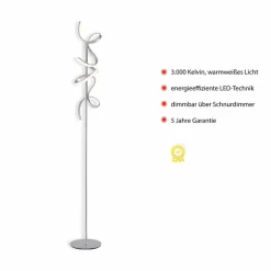 LED-Stehlampe Curls Stehlampen