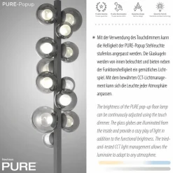 Neuhaus PURE Stehlampen|LED-Stehlampe Popup