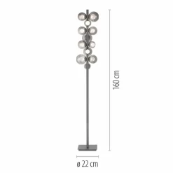 Neuhaus PURE Stehlampen|LED-Stehlampe Popup