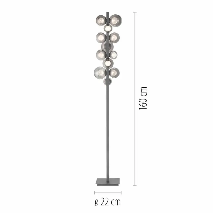 Neuhaus PURE Stehlampen|LED-Stehlampe Popup