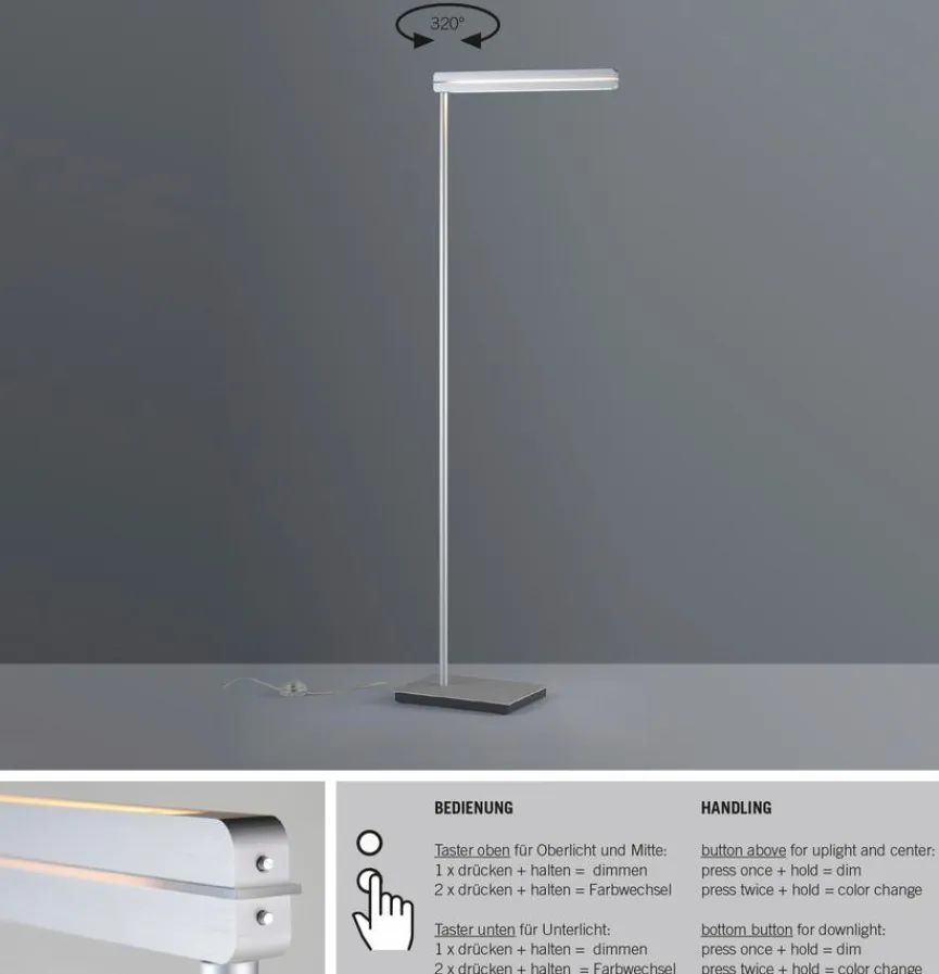 Bopp LED-Stehlampe Switch