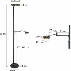 Sale LED-Stehlampe Turound Stehlampen