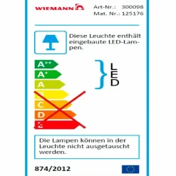 Best LED-Stollenbeleuchtung San Diego 2er Set Kleiderschränke