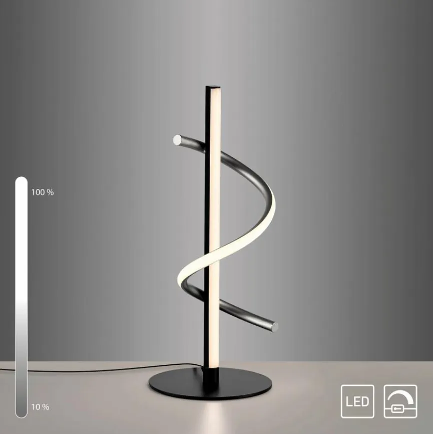 JUST LIGHT. Tischlampen|LED-Tischleuchte Emanda