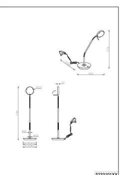 LED-Tischleuchte Monza Tischlampen