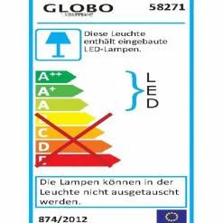 Globo Tischlampen|LED-Tischleuchte Pattaya