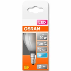 Osram E14|LED-Tropfen E14/4 Watt/Energie E