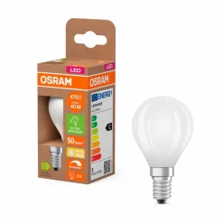 Osram E14|LED-Tropfen E14/2,9 Watt/Energie C