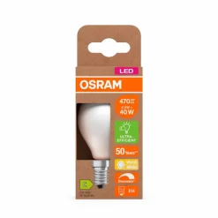 Osram E14|LED-Tropfen E14/2,9 Watt/Energie C