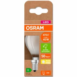 Osram E14|LED-Tropfen E14/2,5 Watt/Energie B