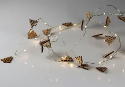 Hot Lichterkette Holzbaum Lichterketten