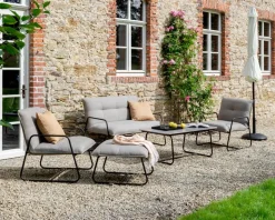 Outlet Lounge-Hocker Fontein Gartensofas|Loungesofas