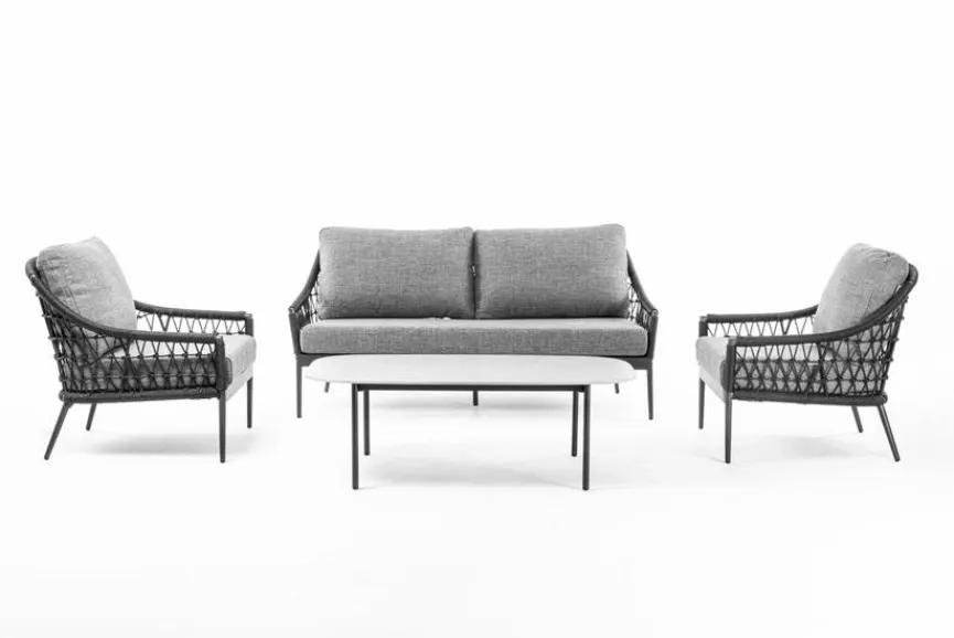 Loungemöbel Set Mykonos 4-tlg. Loungemöbel-Sets