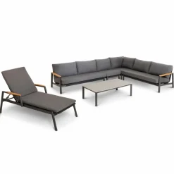 Segarda Loungemöbel Set Santorini Lounge 3-tlg.