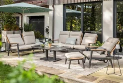 Sale Lounge-Sofa Salines 3-Sitzer Gartenstühle|Gartensessel