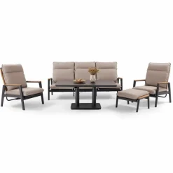 Sale Lounge-Sofa Salines 3-Sitzer Gartenstühle|Gartensessel