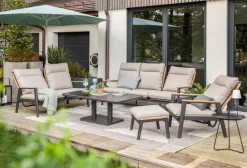 Gartenstühle|Gartensessel|Lounge-Sofa Salines 2-Sitzer