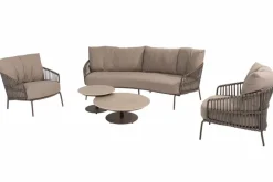 4 SEASONS OUTDOOR Gartenbänke|Balkonbänke|Lounge-Sofa Capalbio 3-Sitzer