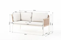 Hot Loungesofa Pescara Loungemöbel-Sets