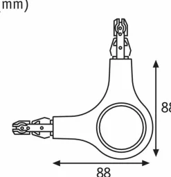 Paulmann L-Verbinder URail