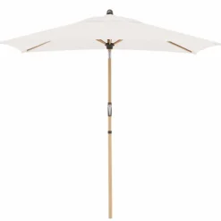 Doppler Marktschirm Alu Wood 140 x 200 cm
