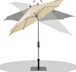 New Marktschirm Alu Twist Ø 300 cm Sonnenschirme