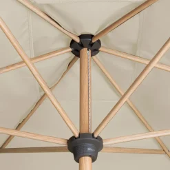 Doppler Sonnenschirme|Marktschirm Alu Wood ø 350 cm