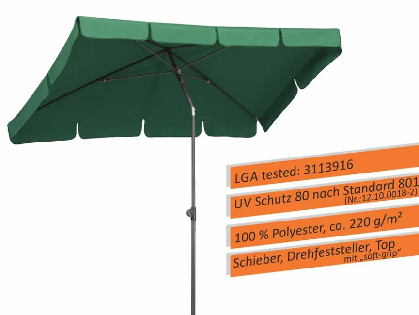 Hot Marktschirm Aquila 265 x 150 cm Balkonschirme|Sonnenschirme