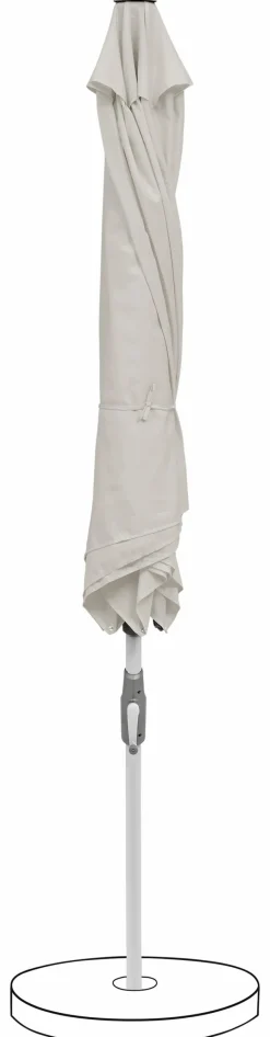 Glatz Sonnenschirme|Marktschirm Slide 300 cm rund