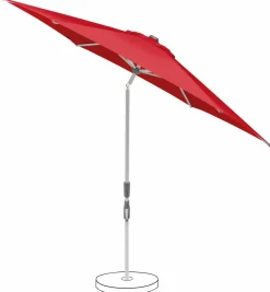 Glatz Marktschirm Slide 300 cm rund