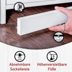 Hot Mehrzwecktisch Galleria Geräteschränke