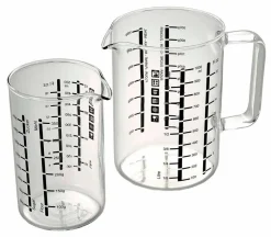 BOHEMIA Cristal Messbecher Simax 2tlg.