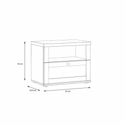 FORTE Nachttisch Iloppa SZ
