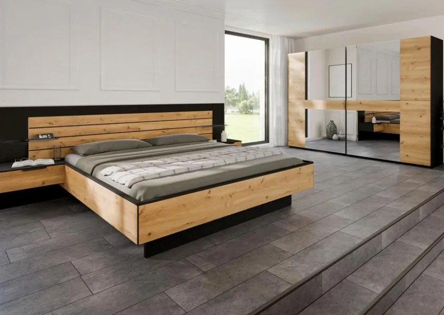 rauch BLACK Nachttisch Ventura 2er Set