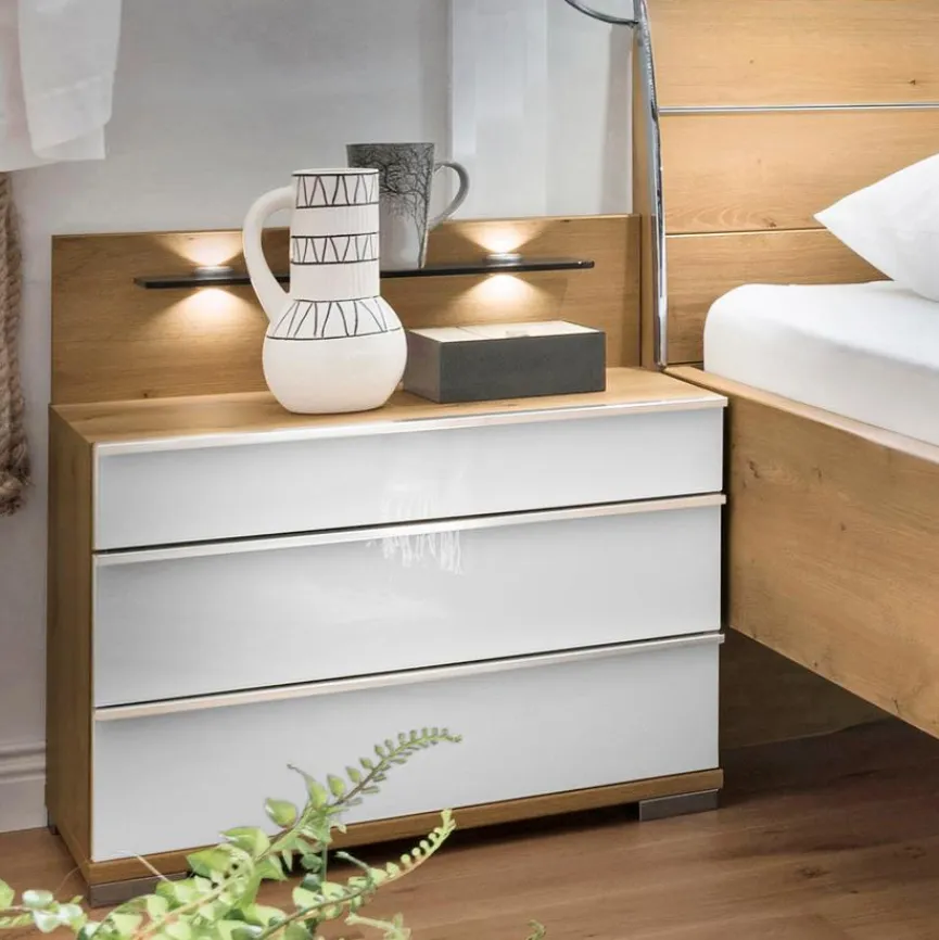 Wiemann Nachttische & Kommoden|Nachttisch-Paneel Loft 2er Set