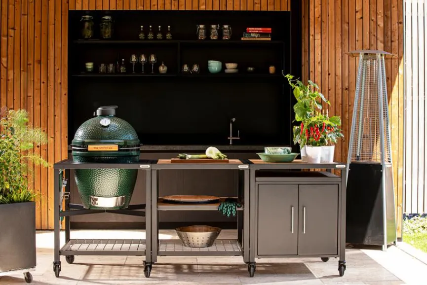 Big Green Egg Outdoorküchen-Modul Set Large 12tlg.