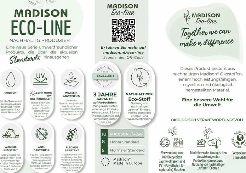 Madison Outdoorkissen|Outdoorkissen|Outdoor-Kissen Canvas Eco+