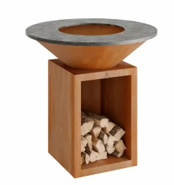 OFYR Outdoor-Kochstelle Classic Storage Corten 100