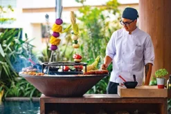 Best Outdoor-Kochstelle Island Corten 85 Feuerschalen