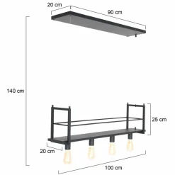Steinhauer Pendelleuchten|Pendelleuchte Buckley